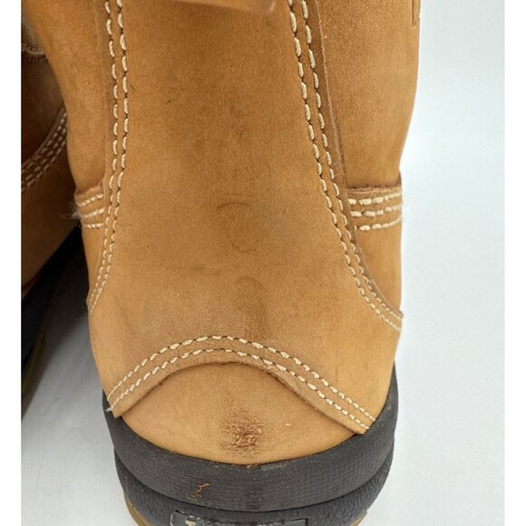 LL Bean Mens 12M Brown Leather Primaloft Storm Chaser Winter Duck Boots TEK 2.0 - Picture 12 of 16